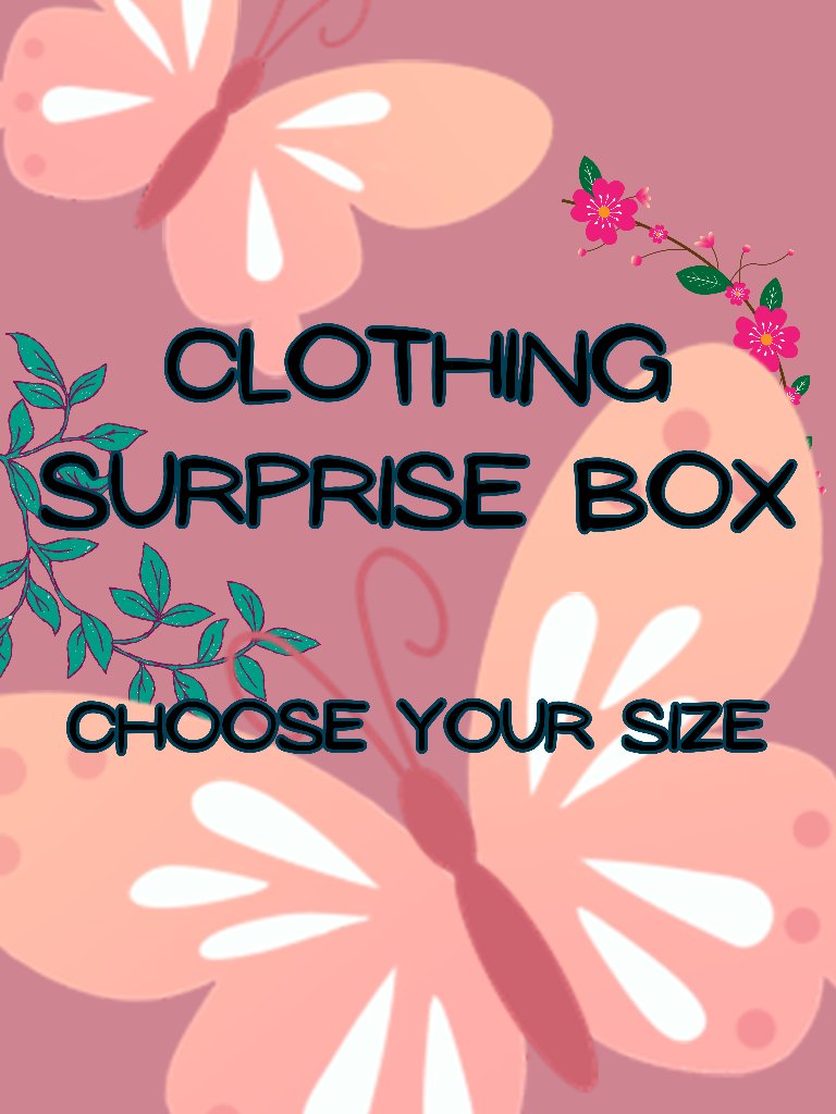 5 Pounds Women's Trendy Clothing Mystery Box *Choose Your Size | Condition